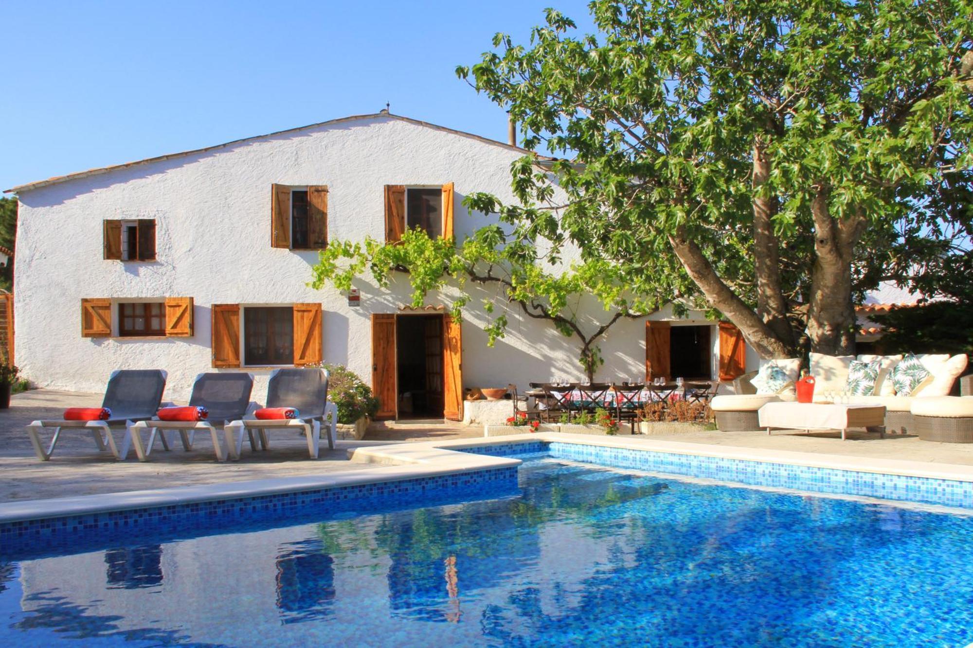 Masia Can Magan Lux, Ideal Grupos 20Pax Palafolls Exterior foto